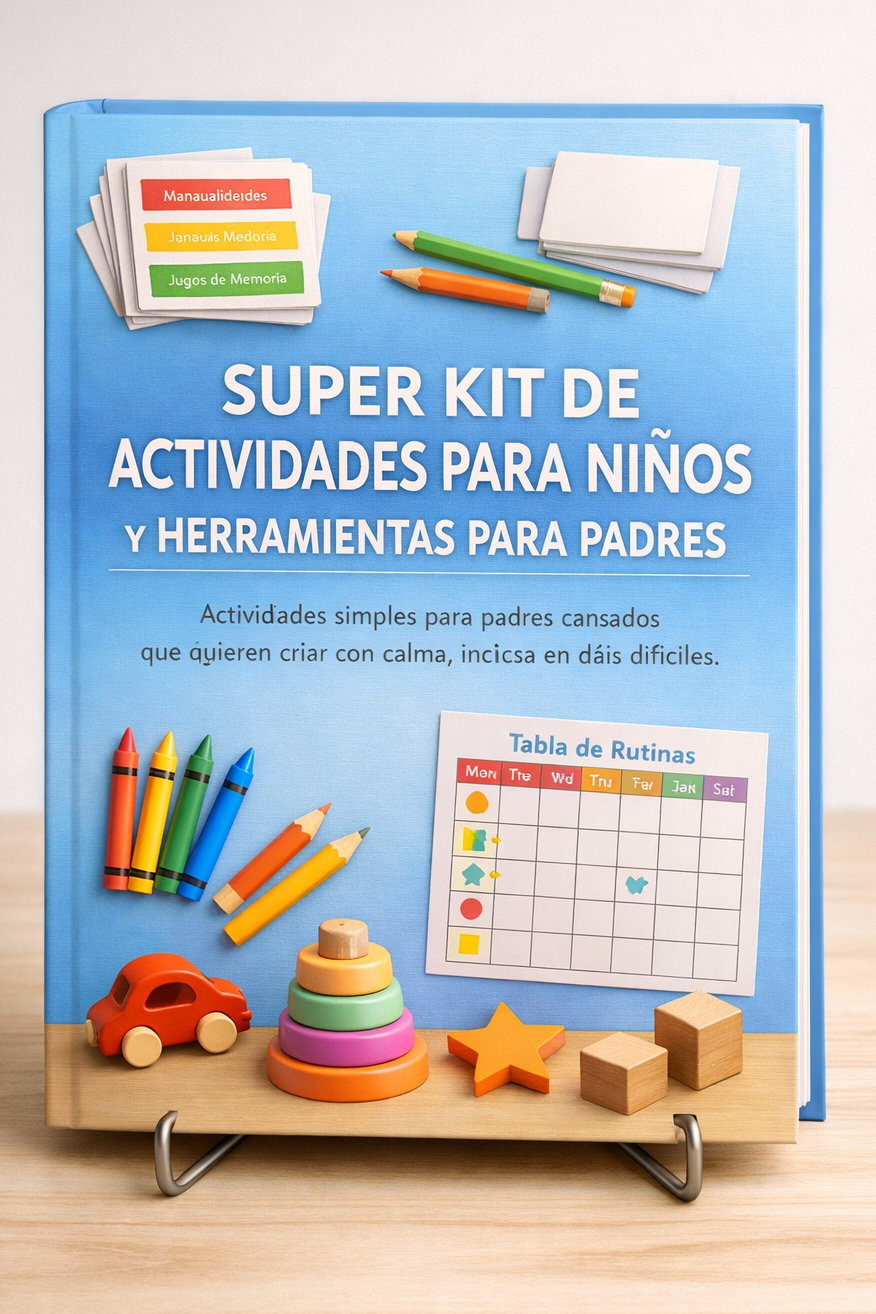 SUPER KIT DE ACTIVIDADES PARA NIÑOS Y HERRAMIENTAS PARA PADRES